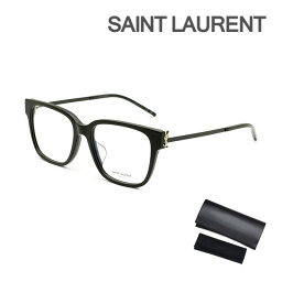 サンローラン メガネ 眼鏡 フレーム のみ SL M48O_A/F 001 ブラック アジアンフィット レディース SAINT LAURENT【送料無料（※北海道・沖縄は1,000円）】