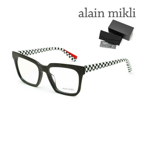アランミクリ☆デザインフレーム度入りレンズ