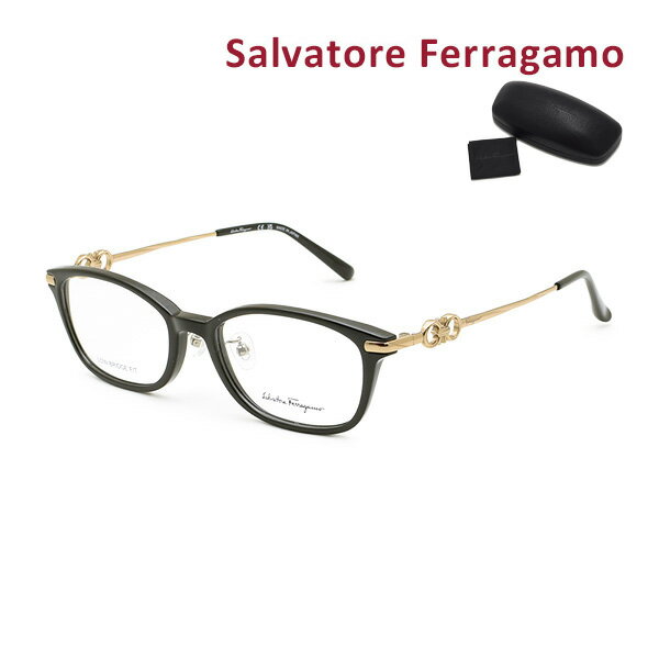 【国内正規品】フェラガモ メガネ フレームのみ SF2942LB-001 ブラック ノーズパッド レディース Salvatore Ferragamo【送料無料（※北海道・沖縄は1,000円）】