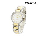 COACH コーチ 腕時計 14503833 CARY ケーリー ブレス シルバー/ゴールド コンビ レディース【送料無料(※北海道・沖縄は1,000円)】