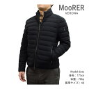 22AW ムーレー ダウン メンズ RAY-KN NERO ブラック ダウンジャケット ダウンコート MOORER 【送料無料(※北海道・沖縄は1,000円)】