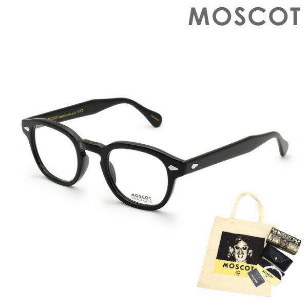 MOSCOT モスコット LEMTOSH OR-LEM-O46240200-01 BLACK サイズ46 眼鏡 フレーム メンズ レディース 【送料無料（※北海道 沖縄は1,000円）】