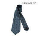 カルバンクライン ネクタイ 10CK5271R-2 ネイビー系 7cm メンズ Calvin Klein CK【送料無料（※北海道・沖縄は1,000円）】