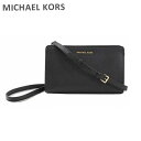 ショルダーバッグ マイケルコース ショルダーバッグ MICHAEL KORS 32F6GTVC3L 001 BLACK レザー レディース クラッチバッグ 【送料無料（※北海道・沖縄は1,000円）】