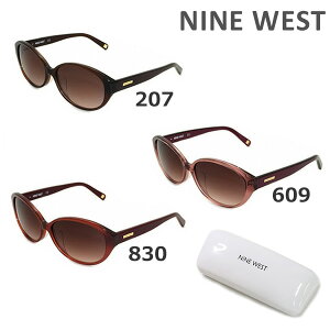 在庫処分【国内正規品】 NINE WEST ナインウエスト サングラス NW596SAF 207 609 830 レディース UVカット アジアンフィット ブランド