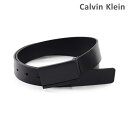 カルバンクライン ベルト（メンズ） カルバンクライン ベルト Calvin Klein K50K502364 001 メンズ レザー ブラック 海外正規品 【送料無料（※北海道・沖縄は1,000円）】