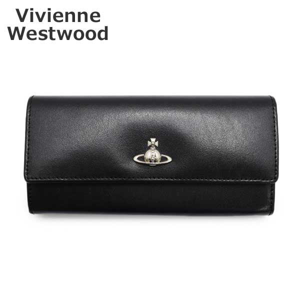 ヴィヴィアンウエストウッド 財布 51060022-40525-N401 ブラック 長財布 レディース Vivienne Westwood 【送料無料 北海道・沖縄は1 000円 】