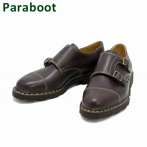 パラブーツ 靴 メンズ パラブーツ ウィリアム ブラウン 981413 Paraboot WILLIAM MARRON メンズ ダブルモンク シューズ 靴 【送料無料（※北海道・沖縄は1,000円）】