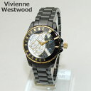 Vivienne Westwood （ヴィヴィアンウエストウッド） 腕時計 VV088SGDBK ブラック/ゴールド ブレス 時計 レディース ヴィヴィアン 【送料無料（※北海道・沖縄は配送不可）】