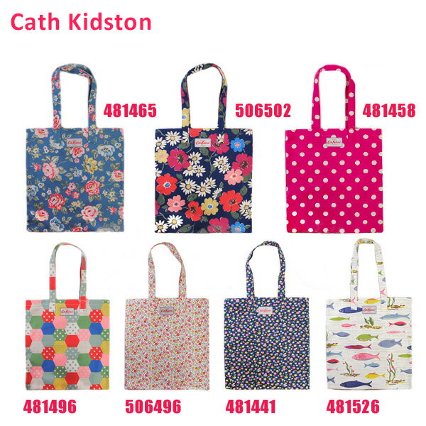 Cath Kidston(キャスキッドソン) トートバッグ Bookbag Cotton ブックバッグコットン 481465 481496 506502 506496 481458 481441 481526 花柄 パッチワーク ローズ レディース