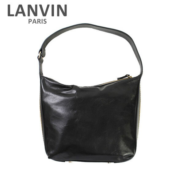 ショルダーバッグ LANVIN PARIS （ランバン パリス） Medium Hobo Bag バッグ LW-BGER00-AGNE-E17 10 BLACK レディース ショルダーバッグ 【送料無料（※北海道・沖縄は1,000円）】