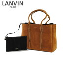 LANVIN PARIS (ランバン パリス) Shopper Tote Bag トートバッグ LW-BGESS2-SOTY-E17 99 RUGGINE レディース ショルダーバッグ 【送料無料(※北海道・沖縄は1,000円)】(4)