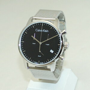 Calvin Klein CK （カルバンクライン） 時計 腕時計 K2G27121 シルバー/ブラック ブレス クロノグラフ メンズ ウォッチ クォーツ 【送料無料（※北海道・沖縄は1,000円）】