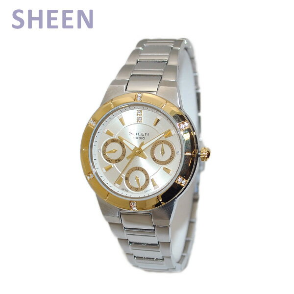 CASIO(カシオ) SHEEN(シーン) SHE-3800SG-7AEF 時計 腕時計 海外モデル 【送料無料(※北海道・沖縄は1,000円)】