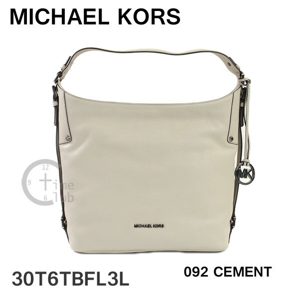 在庫処分 マイケルコース ショルダーバッグ MICHAEL KORS バッグ 30T6TBFL3L ガンメタル 092 CEMENT ベージュ トート レザー レディース  