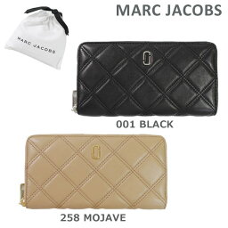 マーク ジェイコブス 長財布 MARC JACOBS （マークジェイコブス） 財布 長財布 M0012085 001 BLACK 258 MOJAVE ラウンドファスナー レザー レディース 【送料無料（※北海道・沖縄は1,000円）】