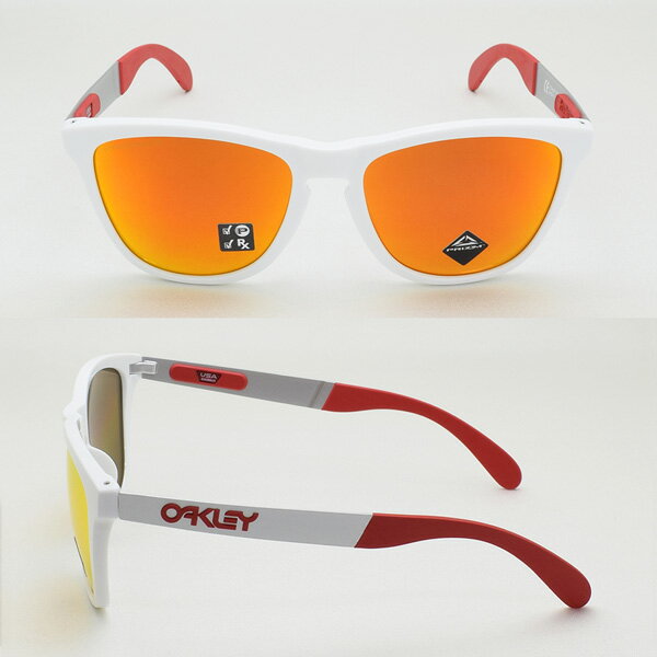 【国内正規品】 オークリー サングラス OO9428F-0555 フロッグスキン FROGSKINS MIX アジアンフィット UVカット 偏光レンズ 【送料無料（※北海道・沖縄は1,000円）】