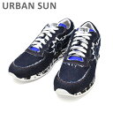 アーバンサン スニーカー ANDRE 221 デニム/カモ URBAN SUN メンズ シューズ 靴 ユーズド加工 