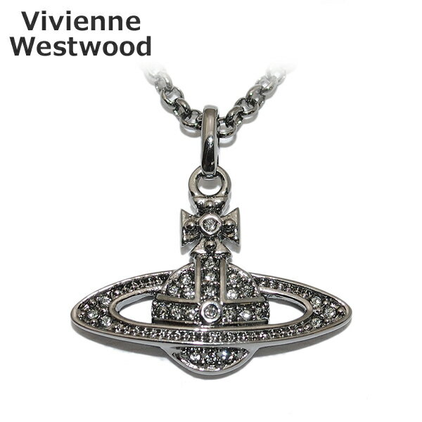 Vivienne Westwood （ヴィヴィアンウエストウッド） ペンダント ネックレス 63020086 S108 ミニバスレリーフ ガンメタル アクセサリー レディース 【送料無料（※北海道・沖縄は1,000円）】