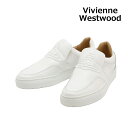 23SS ヴィヴィアンウエストウッド 靴 CLASSIC SLIP-ON 75030008W-L0005-A401 ホワイト レディース スリッポン【送料無料（※北海道・沖..