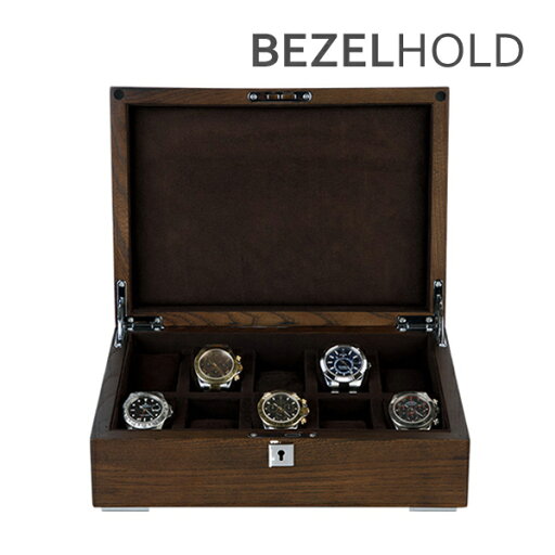 ベゼルホールド ウォッチケース BH-WB-010 エステート 腕時計 収納ボックス 10本 BEZELHOLD【送料無料(※北海道・沖縄は1,000円)】 ベゼルホールド ウォッチケース BH-WB-010 エステート 腕時計 収納ボックス 10本 BEZELHOLD【送料無料(※北海道・沖縄は1,000円)】