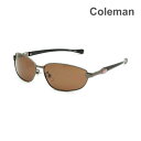 コールマン サングラス CO3017-2 ブラウン 偏光レンズ UVカット メンズ レディース ノーズパッド Coleman