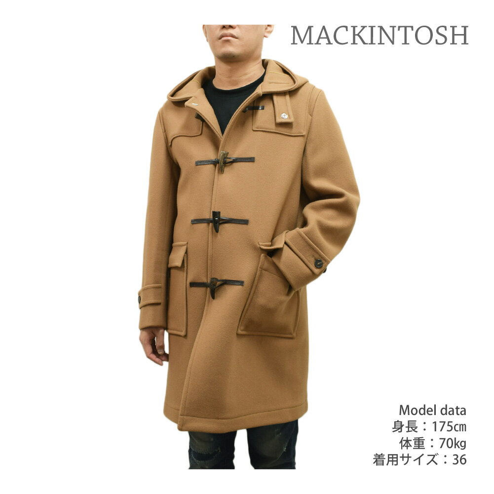 マッキントッシュ ダッフルコート MO4994-MOP5378 WEIR SHORT キャメル メンズ MACKINTOSH【送料無料（※北海道 沖縄は1,000円）】