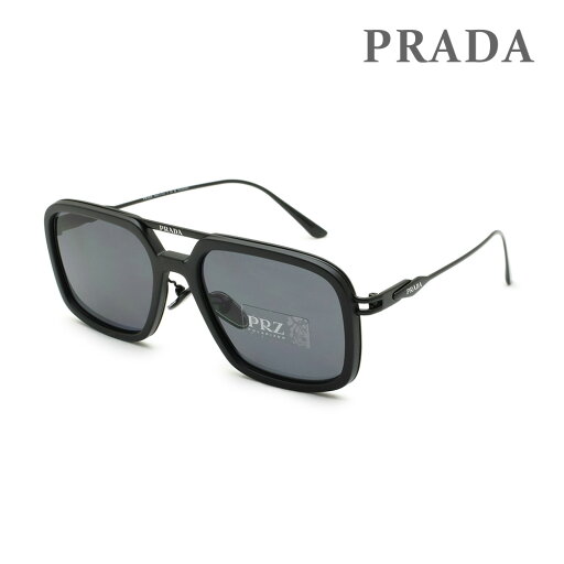 プラダ サングラス PR57ZS 1BO5Z1 55 マットブラック/グレー ノーズパッド メンズ UVカット 偏光レンズ PRADA【送料無料(※北海道・沖縄は1,000円)】 プラダ サングラス PR57ZS 1BO5Z1 55 マットブラック/グレー ノーズパッド メンズ UVカット 偏光レンズ PRADA【送料無料(※北海道・沖縄は1,000円)】