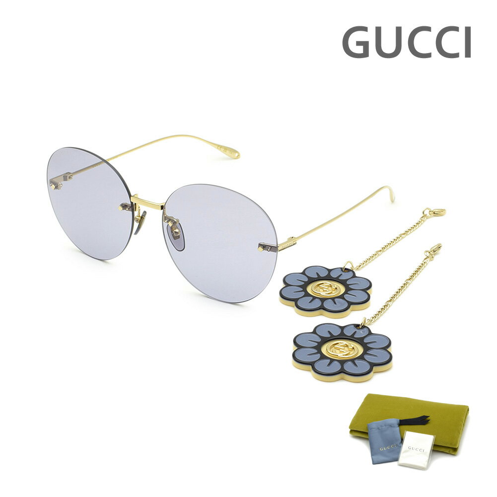 グッチ サングラス GG1149S-006 ノーズパッド レディース UVカット グラスコード付き GUCCI【送料無料（※北海道・沖縄は1,000円）】