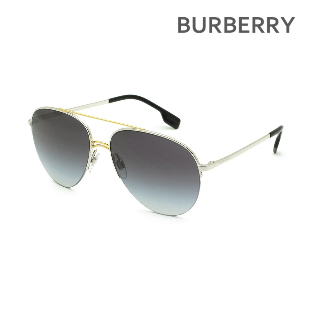 バーバリー バーバリー サングラス BE3113 13038G 59 ノーズパッド レディース BURBERRY UVカット B 3113 1303/8G FERRY【送料無料（※北海道・沖縄は1,000円）】