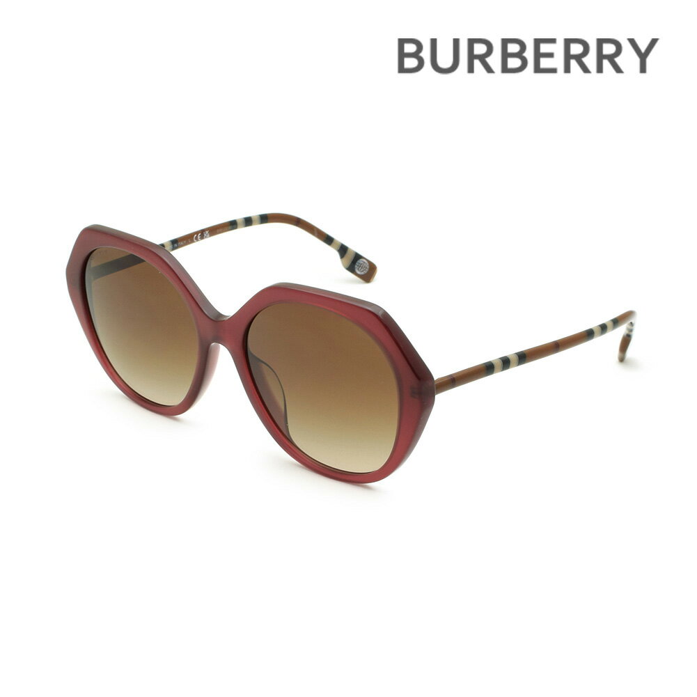 バーバリー バーバリー サングラス BE4375F 401813 57 アジアンフィット レディース BURBERRY UVカット B 4375-F 4018/13 VANESSA【送料無料（※北海道・沖縄は1,000円）】