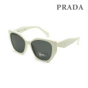 プラダ サングラス PR19ZSF 1425S0 56 ホワイト アジアンフィット レディース UVカット SPR 19Z-F 142-5S0 PRADA【送料無料（※北海道・沖縄は1,000円）】