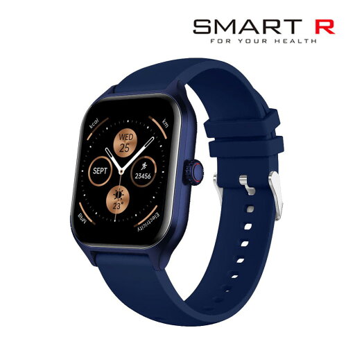 【国内正規品】 SMART R スマートウォッチ R-4 ネイビー メンズ レディース 腕時計 スマートR【送料無料(※北海道・沖縄は1,000円)】 【国内正規品】 SMART R スマートウォッチ R-4 ネイビー メンズ レディース 腕時計 スマートR【送料無料(※北海道・沖縄は1,000円)】
