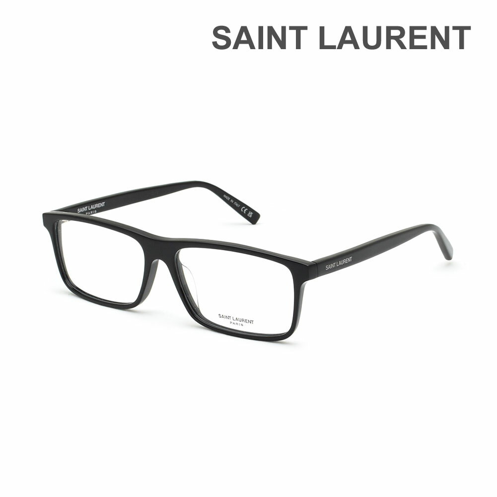 サンローラン メガネ メンズ サンローラン メガネ 眼鏡 フレーム のみ SL 483 004 58 ブラック スマート メンズ SAINT LAURENT【送料無料（※北海道・沖縄は1,000円）】