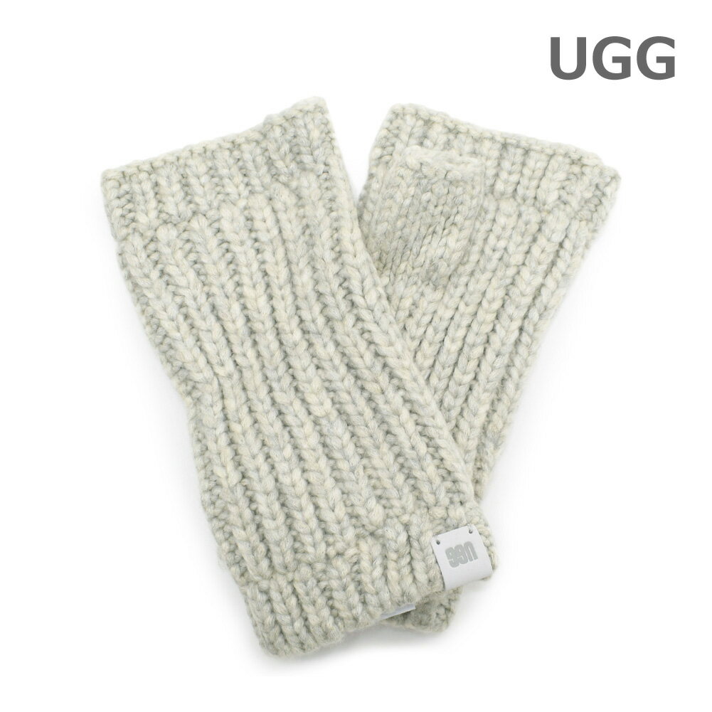 UGG アグ フィンガーレス ミトン W CHUNKY FINGERLESS MITTEN 22590-LGRY ライトグレー レディース 手袋【送料無料(※北海道・沖縄は1,000円)】