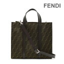 フェンディ トートバッグ 7VA390-AG0M-F19KW ブラウン系 メンズ ショルダーバッグ FENDI FF【送料無料(※北海道・沖縄は1,000円)】(4)