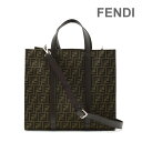 フェンディ トートバッグ 7VA390-AG0M-F19KW ブラウン系 メンズ ショルダーバッグ FENDI FF【送料無料（※北海道・沖縄は1,000円）】