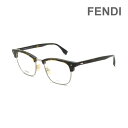 FENDI フェンディ メガネ フレーム FF M0006 086 50 ダークハバナ ノーズパッド メンズ【送料無料（※北海道・沖縄は1,000円）】