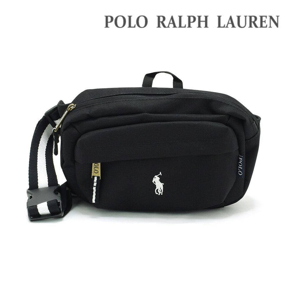 ポロ ラルフローレン ボディバッグ 9AR012-G9O ブラック メンズ レディース ウエストポーチ POLO RALPH LAUREN【送料無料（※北海道・沖縄は1,000円）】