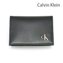 カルバンクライン 名刺入れ（メンズ） カルバンクライン カードケース 31KJ200004 ブラック メンズ 名刺入れ Calvin Klein CK