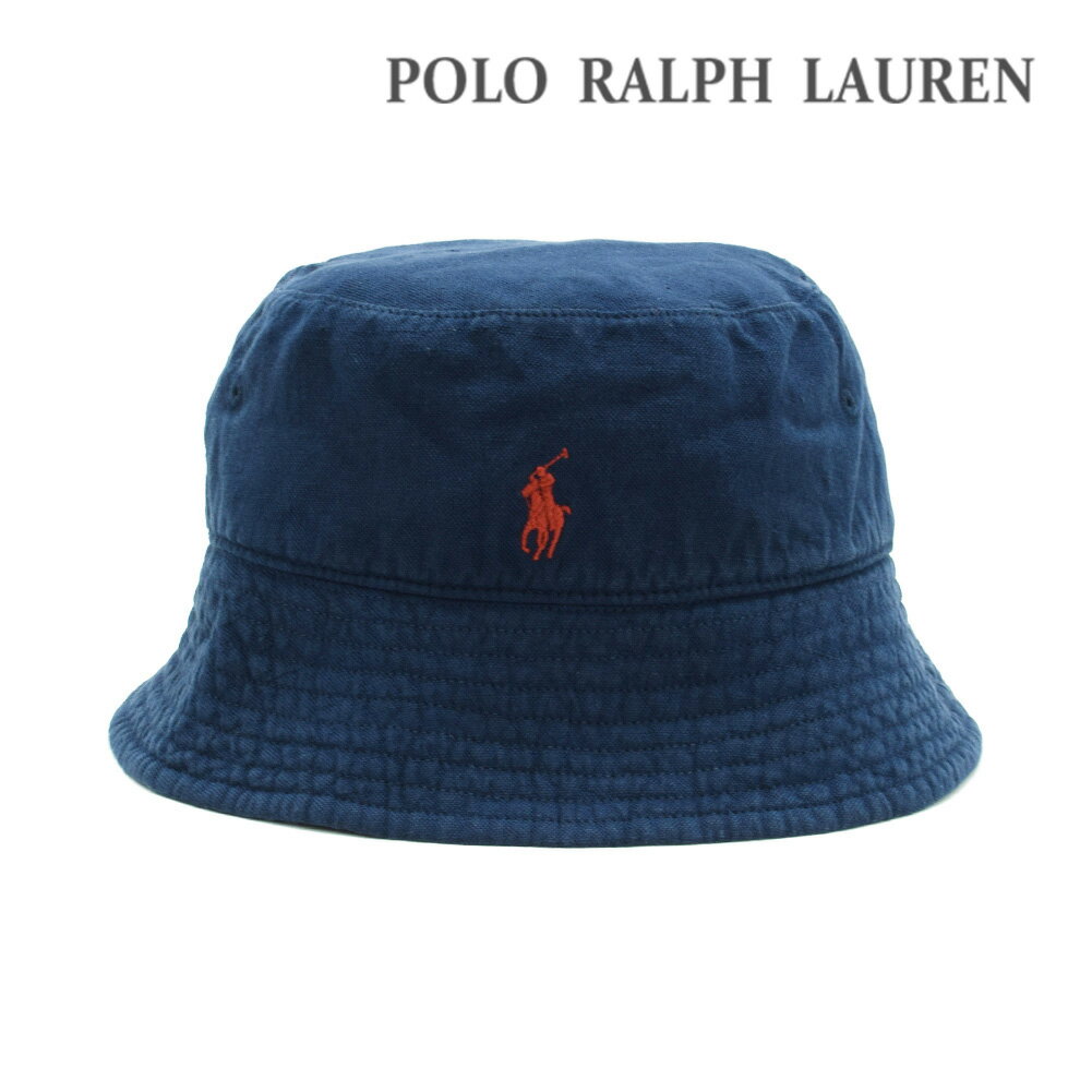 ポロ ラルフ ローレン ポロ ラルフローレン バケットハット 455938465003 ネイビー メンズ レディース 帽子 POLO RALPH LAUREN【送料無料（※北海道・沖縄は1,000円）】