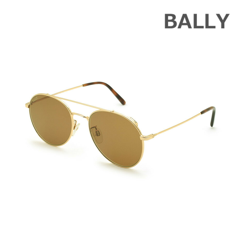 Rakuten - BALLY バリー サングラス BY0008-D/S-28E ゴールド/ブラウン ノーズパッド メンズ UVカット【送料無料（※北海道・沖縄は1,000円）】