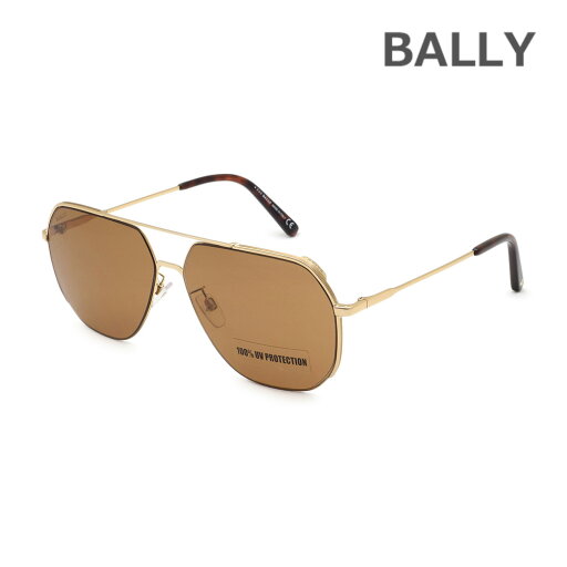BALLY バリー サングラス BY0063-H/S-28E ゴールド/ブラウン ノーズパッド メンズ UVカット【送料無料(※北海道・沖縄は1,000円)】 BALLY バリー サングラス BY0063-H/S-28E ゴールド/ブラウン ノーズパッド メンズ UVカット【送料無料(※北海道・沖縄は1,000円)】