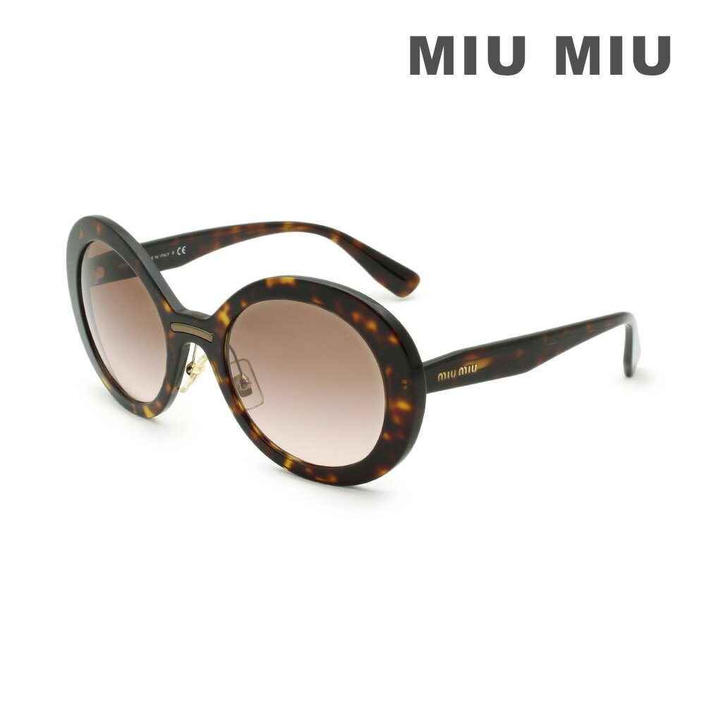 MIU MIU ミュウミュウ サングラス MU04VS 2AU0A6 53 ハバナ ノーズパッド レディース SMU 04V 2AU-0A6【送料無料(※北海道...