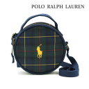 ポロ ラルフローレン ショルダーバッグ 4AR106-ECD チェック ジュニア キッズ レディース ポシェット POLO RALPH LAUREN【送料無料(...