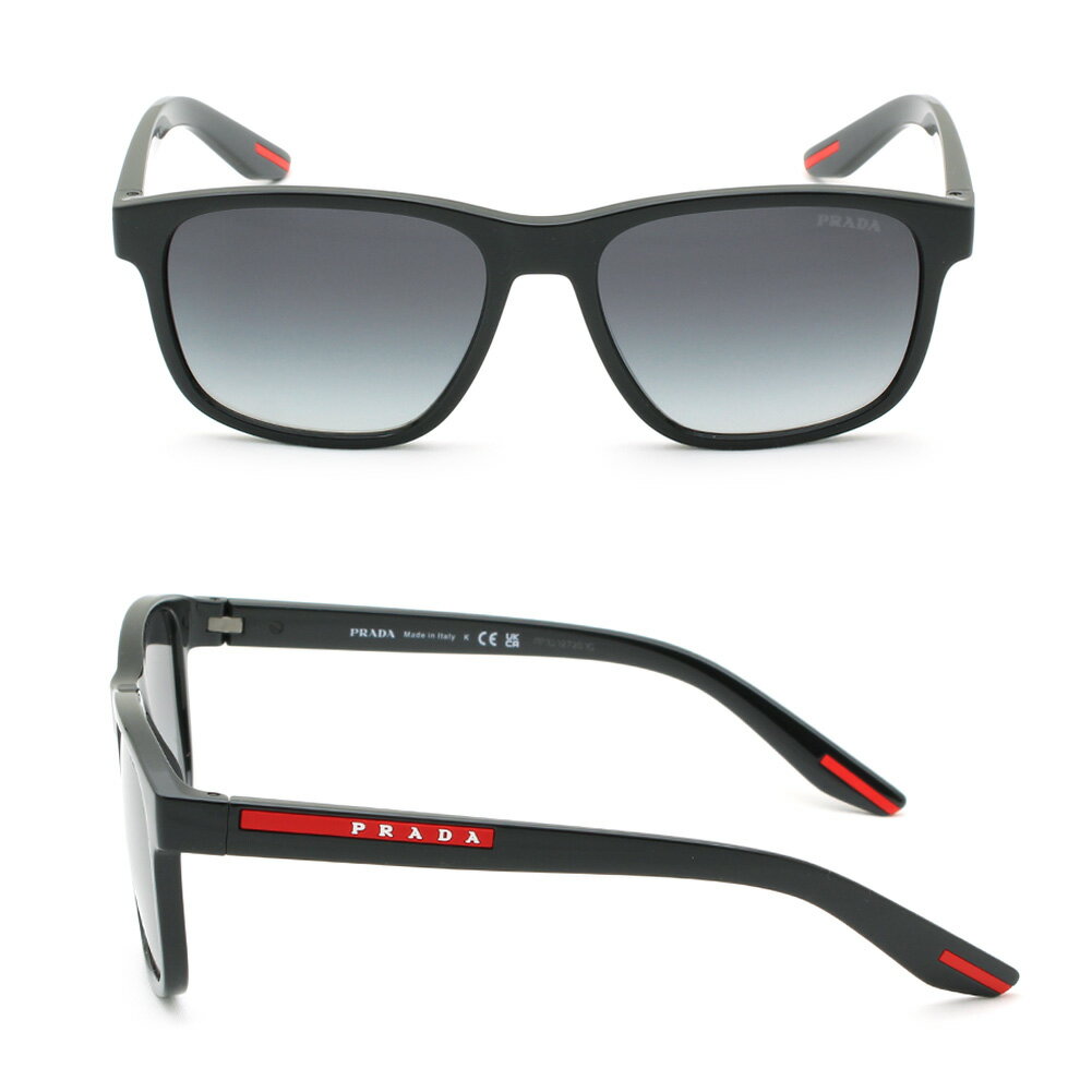プラダ サングラス PS06YS 1AB09U 56 ブラック グローバルモデル メンズ レディース ユニセックス PRADA SPS 06Y 1AB-09U【送料無料（※北海道・沖縄は1,000円）】