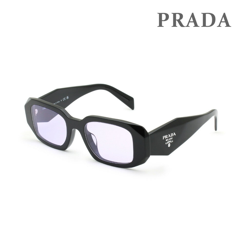 プラダ サングラス PR17WSF 16K40J 51 ブラック アジアンフィット メンズ レディース ユニセックス PRADA SPR 17W-F 16K-40J【送料無料(※北海道・沖縄は1,000円)】