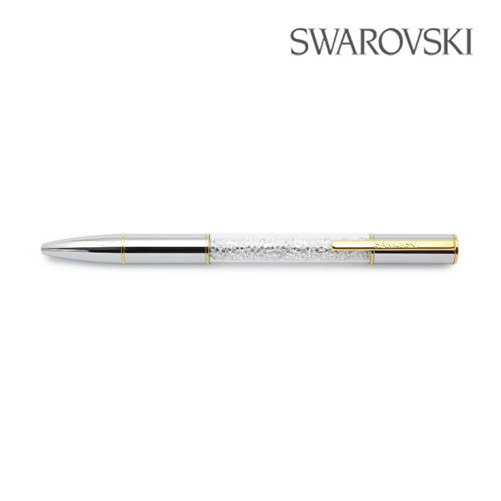 SWAROVSKI スワロフスキー ボールペン Crystalline 5688637 シルバー系 筆記具 文房具 事務用品【送料無料（※北海道・沖縄は1,000円）】