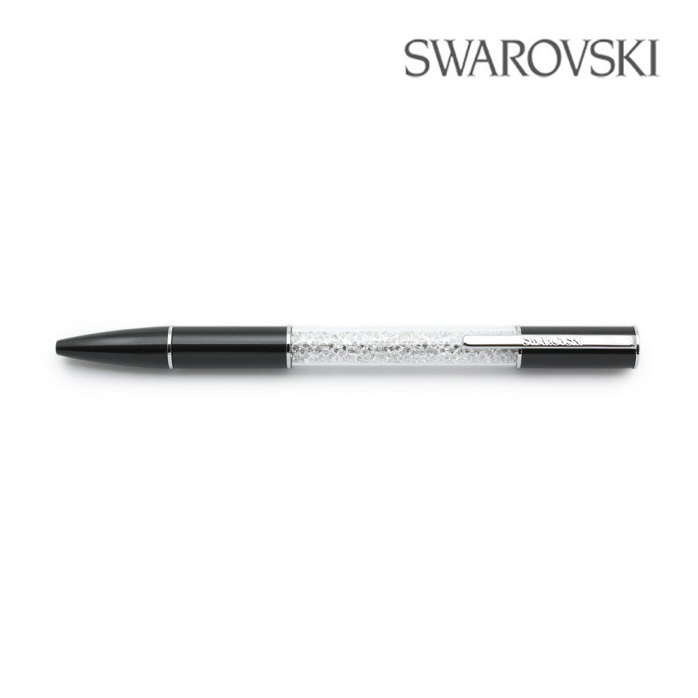 SWAROVSKI スワロフスキー ボールペン Crystalline 5694180 ブラック 筆記具 文房具 事務用品【送料無料（※北海道・沖縄は1,000円）】