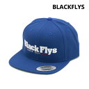 【国内正規品】ブラックフライ キャップ BF100-US37G-RY ブルー SINCE 91 SNAPBACK CAP 帽子 BLACKFLYS【送料無料(※北海道・沖縄は1,000円)】